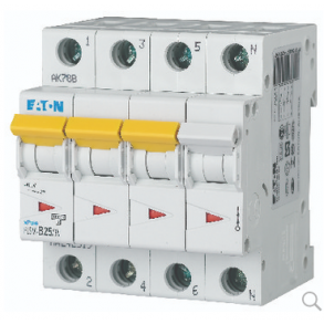 Automatisk säkring 25A 3P+N C 4M 6Ka