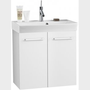 Johansen Mbel 60 Cm Med Lger Hvid Hjglans - Uden Vask