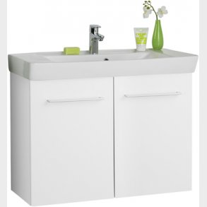 Johansen Mbel 80 Cm Med Lger I Hvid Hjglans - Uden Vask