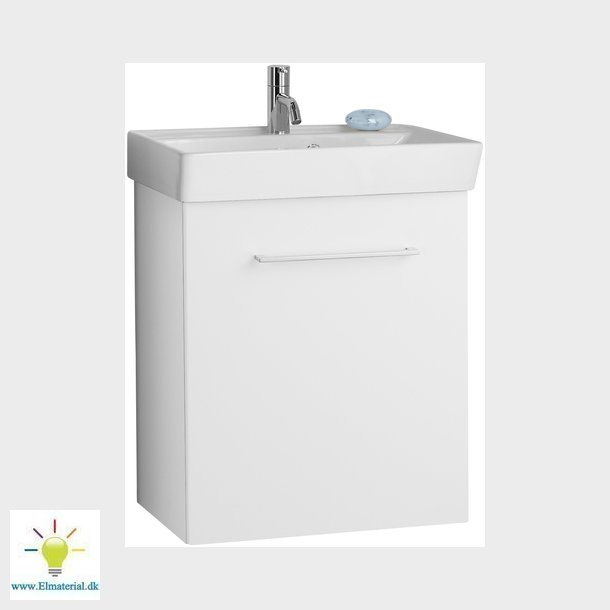 Johansen Mbel 50 Cm Med Lge I Hvid Hjglans - Uden Vask