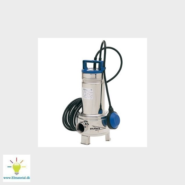 Utrymningspump Dxm 35-5 med 1,1/2" muffe och 10 M kabel, 230V