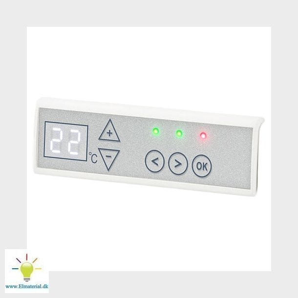 Termostat DT2 digital med automatisk temperatursnkning 230V