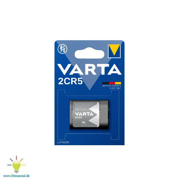 Batteri Photo 2Cr5 6V 1600Mah