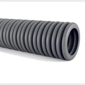 Plastrr fleksibel, PVC 25 mm korrugeret. De tler en trykbelastning p 750N.