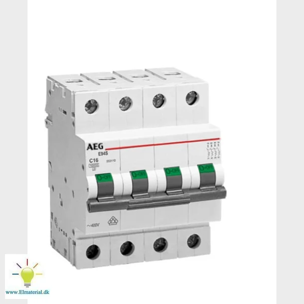 Automatsikring E90S 4P 16A C