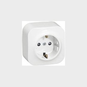 Forix Plug Schuko 16A Vit