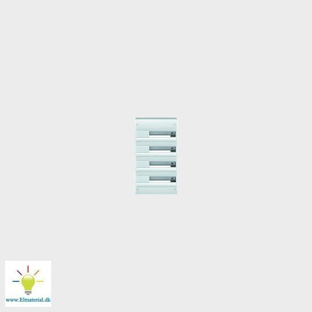 Gruppetavle 4R 72M M.Pe-Klemme