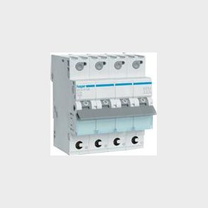 Strömbrytare 3P + N 6Ka C10A Qc