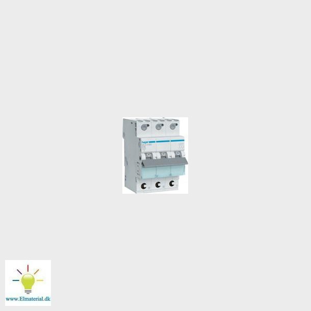 Automatsikring 3P+N 6Ka C16A Qc