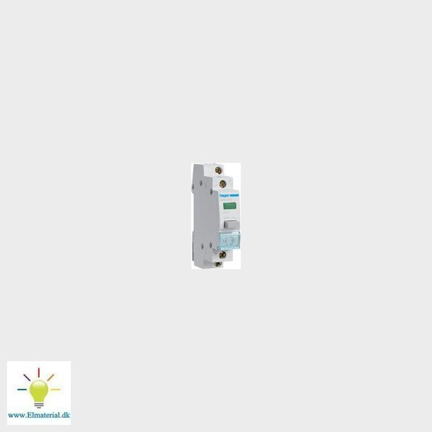 Kiptryk 16A 1Sl M.230V Led Gr&iquest;n