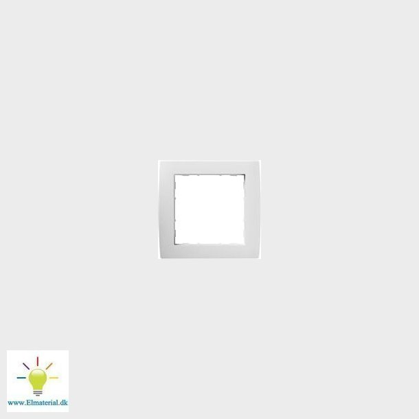 Stil Ramme, 1-Modul, Hvid