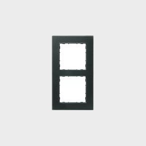 Art Glas Ramme, 2-Modul, Antrac