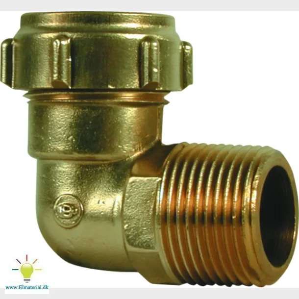 vinkel 1/2-15 mm m/np kompres