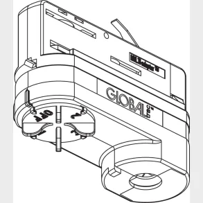 Global Adapter 3F Xtsa 68-2 M/Tilbeh. So