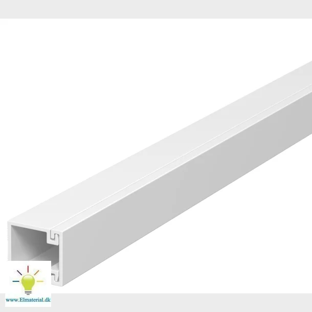 Kabelkanal  20X35 Mm Hvid Ral 9010