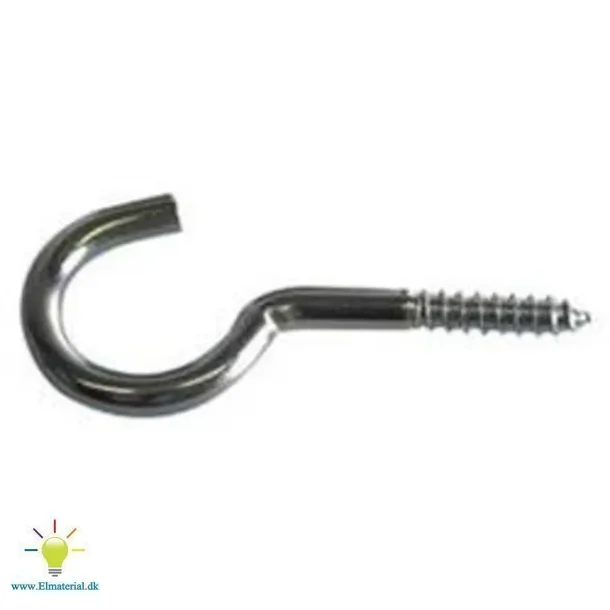Skruekroge 30X9,5Mm Krumme Blkrom-Elfz El og vvs materialer