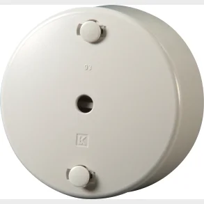 Utloppsrosett 5-Pol. Vit