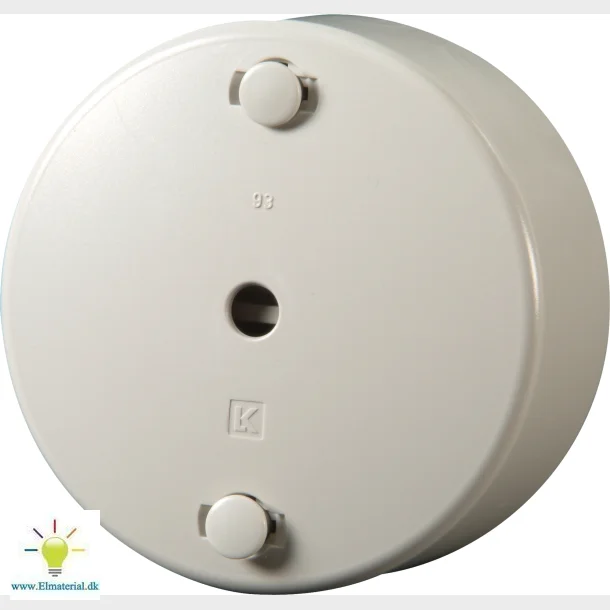 Utloppsrosett 5-Pol. Vit