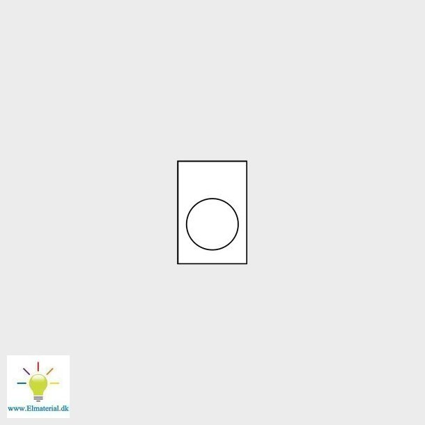 Skilt Hvid/Gul &macr;22 30X50