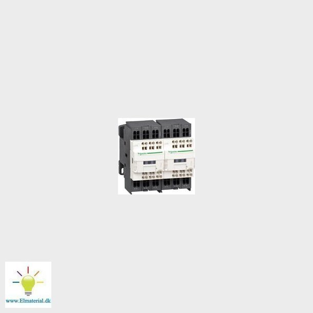 Revers. 9A 2X3P+2No+2Nc 24Vac