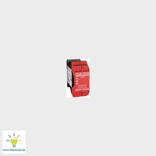 Udvidelsesmodul, 8No+1Nc, 24Vac/Dc Skrue