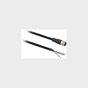 Pur Kabel Sk&frac34;rmet M12 4P Hun Lige 10M