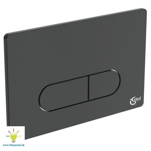 Mekanisk tryckplatta, svart