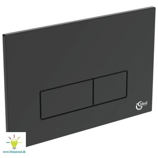 Mekanisk tryckplatta, svart