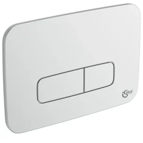 Pneumatisk Trykplade, B�rstet Krom