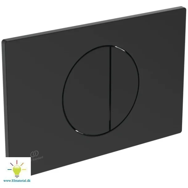 Mekanisk tryckplatta, svart