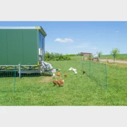 horizon fjerkr net ranger sikkerhed | 105 cm hj | 25 m lang | Enkelt tip | uden strmleder