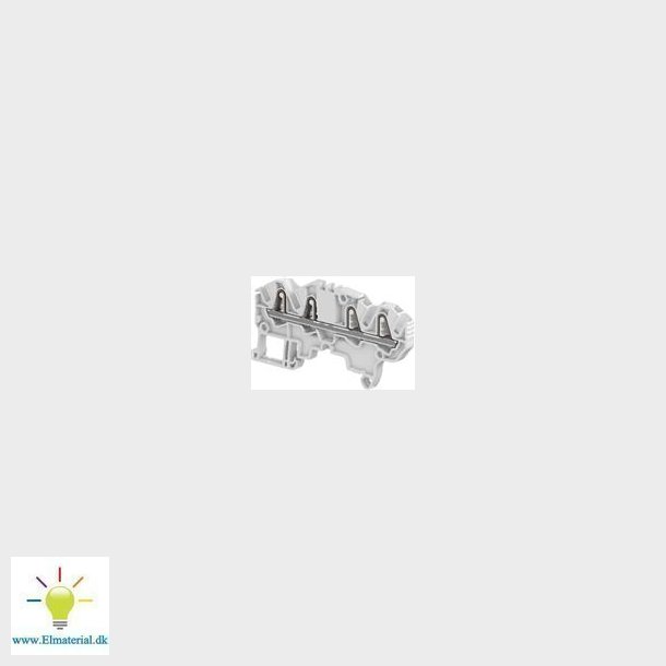 Fjederklemme 2,5Mm2 Bl 4L