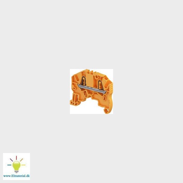 Fjederklemme 2,5Mm2 Orange