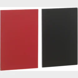 Skilt sort/rd uden tekst ZBY5101