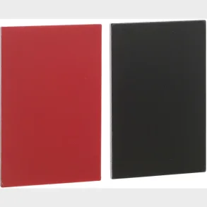 Skilt sort/r�d uden tekst ZBY5101