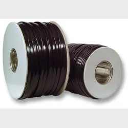 Telekabel 1X6Xawg26 Flad Sort 100M Ring