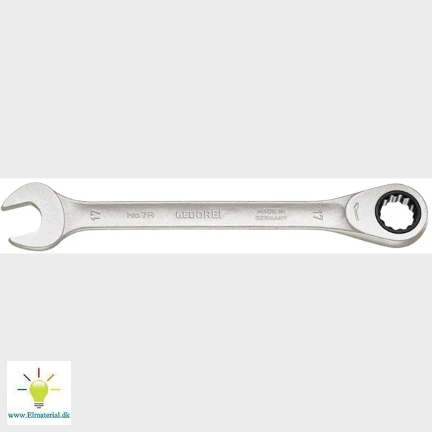 Ringgaffeln�gle Med Skralde 8Mm