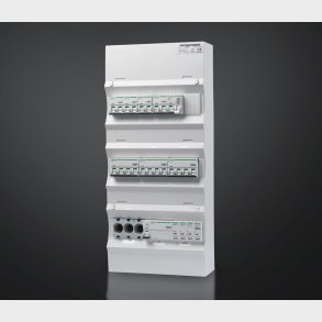 Frdig Monteret Gruppetavle Ug18 Hvid