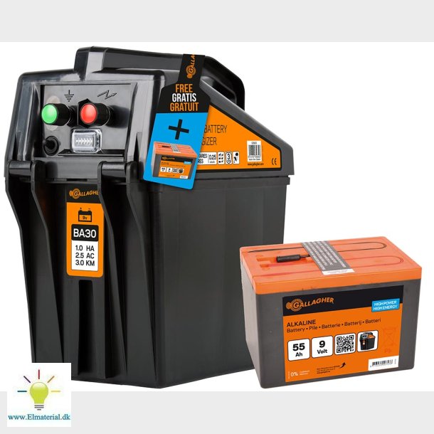 BA30 El og vvs materialer