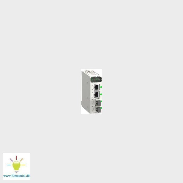 Fiber Konverter Til X80 Rack  Mm/Lc 2Ch