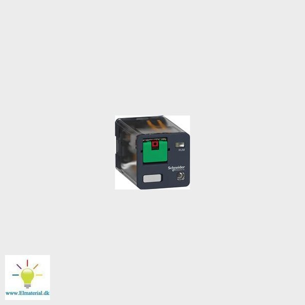 Stikbensrel&frac34; 10A 2C/O 24Vac Led