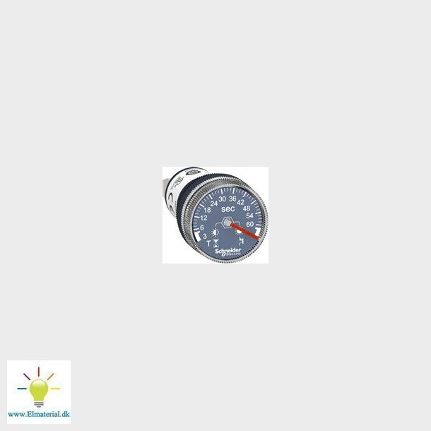Timer &macr;22 Fors, Tiltr, Pnp 3-60S 24Vdc
