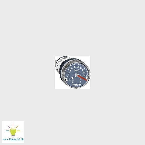 Timer &macr;22 Fors, Tiltr, 3-60S 230Vac