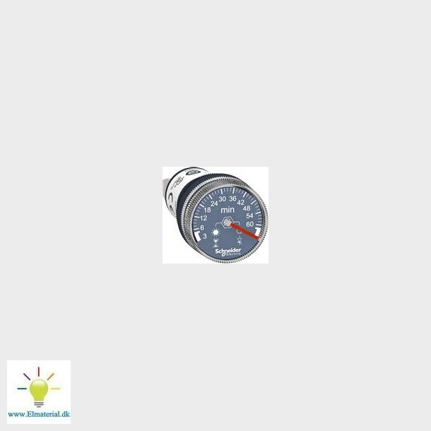 Timer 22 Fors, Tiltr, 3-60M 230Vac