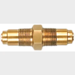 Loddefri Adapter Lige 3/8" - 3/8"