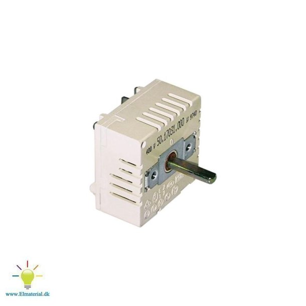 Energiregulering 400V 7A Drejeretning venstre En-kreds EGO nr. 50.17031.000