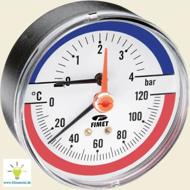 Hydroterm 80X1/2 0-6Bar 20-120G