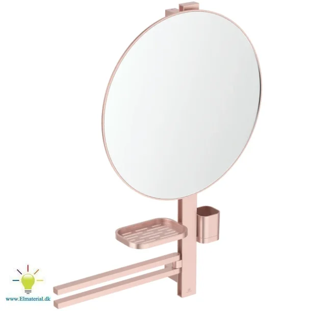 Alu+ Spejl &amp; Hylde System Rose