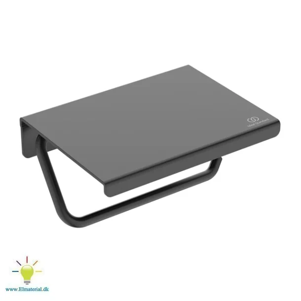 Alu+ | Toiletrulleholder I Silk Black