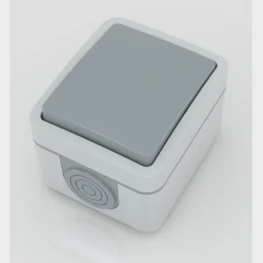 Afbryder 10A IP54 gr�